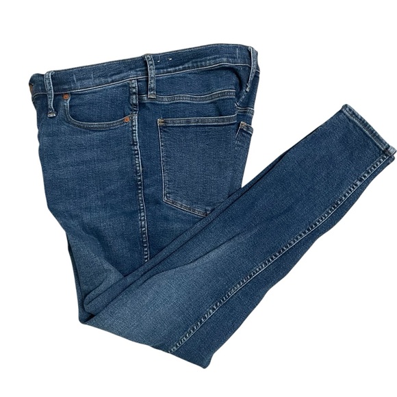 Madewell Dark Blue Skinny Jeans - Picture 3 of 13